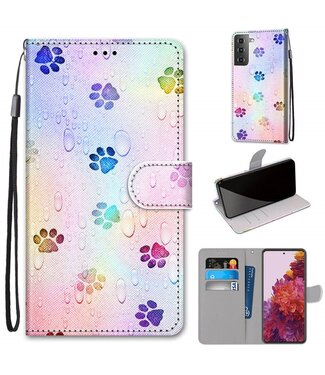 Kattensporen Bookcase Hoesje Samsung Galaxy S21