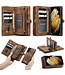 CaseMe Bruin Multifunctioneel Bookcase Hoesje voor de Samsung Galaxy S21