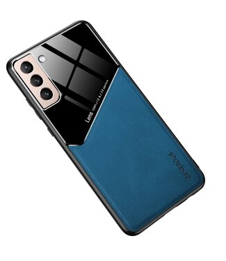 Blauw Hybrid Hoesje Samsung Galaxy S21
