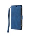 Blauw Wallet Bookcase Hoesje voor de Samsung Galaxy S21
