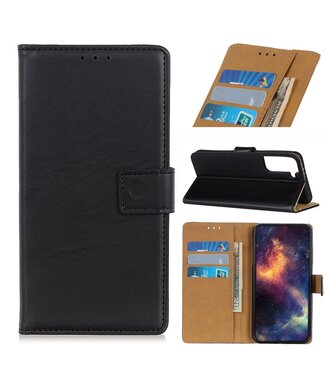 Zwart Bookcase Hoesje Samsung Galaxy S21 Plus