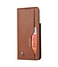 Bruin Wallet Bookcase Hoesje voor de Samsung Galaxy S21 Plus