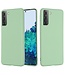 Groen Siliconen Hoesje voor de Samsung Galaxy S21 Plus