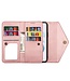 Rosegoud Wallet Stand Bookcase Hoesje voor de Samsung Galaxy S21 Plus