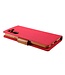 Mercury Mercury Goospery Rood Effen Bookcase Hoesje voor de Samsung Galaxy S21 Plus