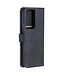 Zwart Pasjeshouder Bookcase Hoesje voor de Samsung Galaxy S21 Ultra