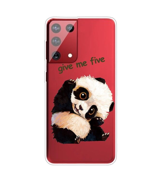 Panda TPU Hoesje voor de Samsung Galaxy S21 Ultra