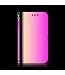 Roze Spiegel Bookcase Hoesje voor de Samsung Galaxy S21 Ultra