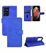 Blauw Effen Bookcase Hoesje voor de Samsung Galaxy S21 Ultra
