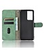 Groen Effen Bookcase Hoesje voor de Samsung Galaxy S21 Ultra