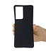 Zwart Siliconen Hoesje voor de Samsung Galaxy S21 Ultra