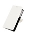 Wit Lychee Bookcase Hoesje voor de Samsung Galaxy S21 Ultra