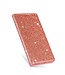 Rosegoud Glitter Bookcase Hoesje voor de Samsung Galaxy S21 Ultra