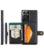 Jeehood JEEHOOD Zwart 2 in 1 Wallet Bookcase Hoesje voor de Samsung Galaxy S21 Ultra
