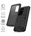 R-Just R-JUST Zwart Kickstand Hardcase Hoesje voor de Samsung Galaxy S21 Ultra