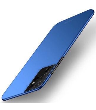 Mofi Blauw Hardcase Hoesje Samsung Galaxy S21 Ultra