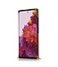 Rosegoud Kickstand TPU Hoesje voor de Samsung Galaxy S21 Ultra