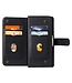 Zwart Wallet Bookcase Hoesje voor de Samsung Galaxy S21 Ultra