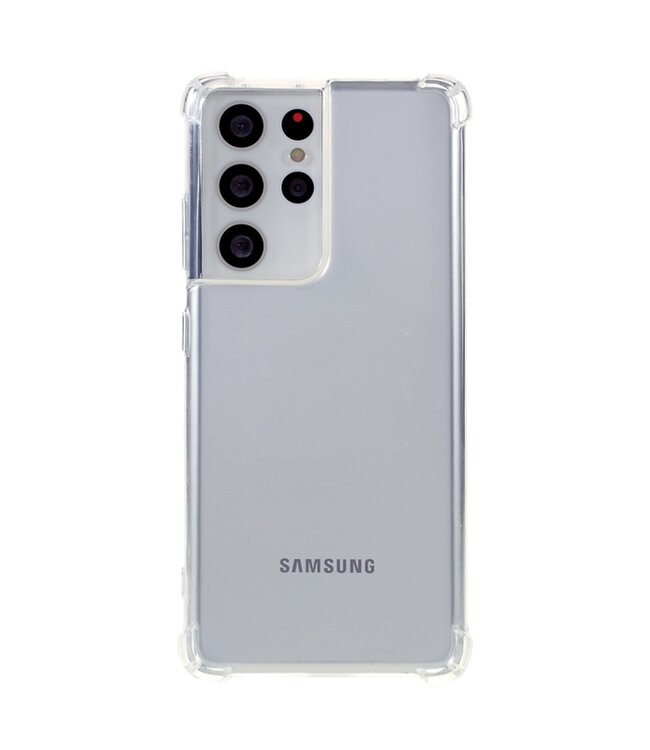 Transparant TPU Hoesje voor de Samsung Galaxy S21 Ultra