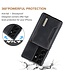 DG.Ming Zwart Wallet Bookcase Hoesje voor de Samsung Galaxy S21 Ultra