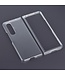 Doorzichtig Hardcase Hoesje voor de Samsung Galaxy Z Fold 3