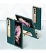 Groen Faux Lederen Hybrid Hoesje voor de Samsung Galaxy Z Fold 3