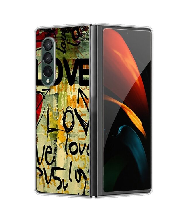 Love TPU Hoesje voor de Samsung Galaxy Z Fold 3