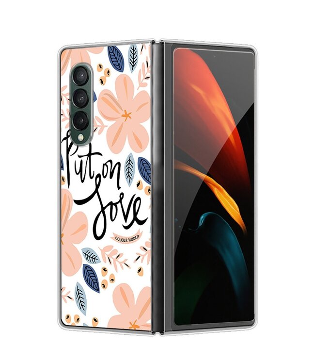 Put On Love TPU Hoesje voor de Samsung Galaxy Z Fold 3