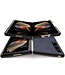 Grijs Faux Lederen Bookcase Hoesje voor de Samsung Galaxy Z Fold 3