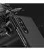 Zwart Skin Touch Hardcase Hoesje voor de Samsung Galaxy Z Fold 3