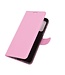 Roze Lychee Bookcase Hoesje voor de Samsung Galaxy A72