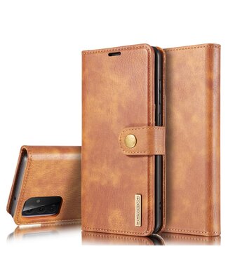 Bruin 2 in 1 Wallet Bookcase Hoesje Samsung Galaxy A72