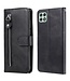 Zwart Wallet Bookcase Hoesje voor de Samsung Galaxy A22 (5G)