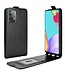 Zwart Flipcase Hoesje voor de Samsung Galaxy A52(s) 4G/5G