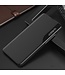 Zwart Venster Bookcase Hoesje voor de Samsung Galaxy A22 (5G)