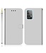 Zilver Spiegel Bookcase Hoesje voor de Samsung Galaxy A52(s) 4G/5G