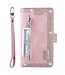 Roze Pasjeshouder Bookcase Hoesje voor de Samsung Galaxy A52(s) 4G/5G