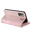 Roze Pasjeshouder Bookcase Hoesje voor de Samsung Galaxy A52(s) 4G/5G