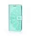 Groen Mandala Bookcase Hoesje voor de Samsung Galaxy A52(s) 4G/5G
