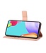 Roze Bloemen Bookcase Hoesje voor de Samsung Galaxy A52(s) 4G/5G