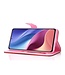 Rosegoud Glitter Bookcase Hoesje voor de Samsung Galaxy A52(s) 4G/5G