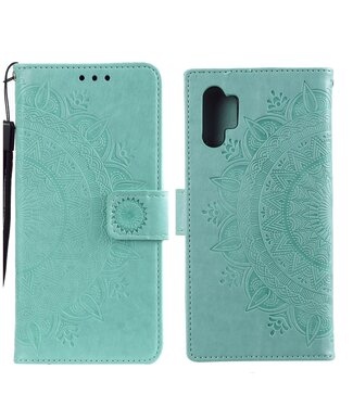 Groen Mandala Bookcase Hoesje Samsung Galaxy A32 4G