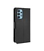 Zwart Effen Bookcase Hoesje voor de Samsung Galaxy A32 4G
