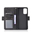 Zwart Effen Bookcase Hoesje voor de Samsung Galaxy A32 4G