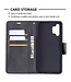 Zwart Wallet Bookcase Hoesje voor de Samsung Galaxy A32 4G