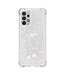 Zilver Glitter TPU Hoesje voor de Samsung Galaxy A32 4G