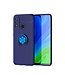 Blauw Ring Kickstand TPU Hoesje voor de Huawei P Smart (2020)