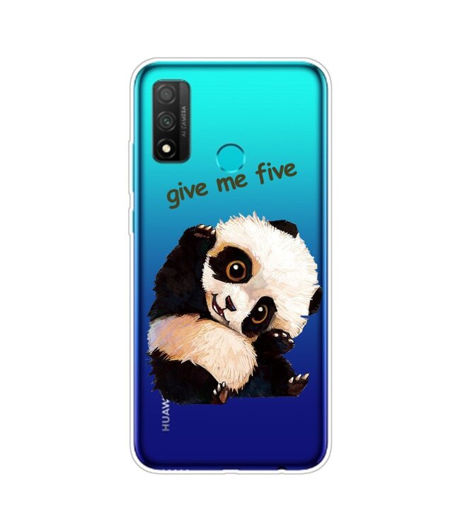 Schattige Panda TPU Hoesje voor de Huawei P Smart (2020)