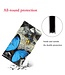 Blue Butterfly Bookcase Hoesje voor de Samsung Galaxy A22 (5G)