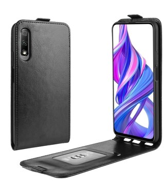 Zwart Flipcase Hoesje Huawei Y9s